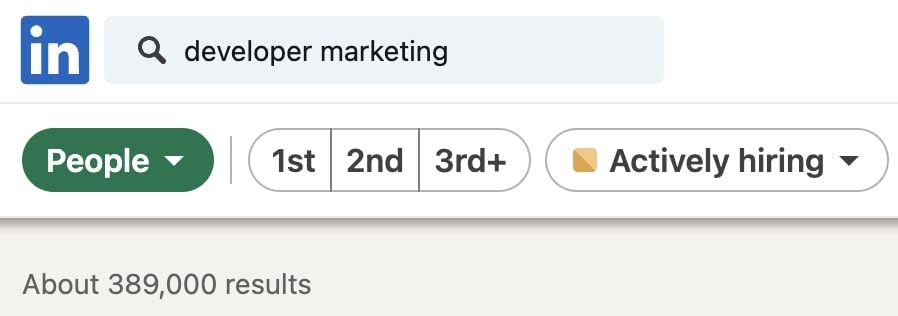 Simple Search LinkedIn