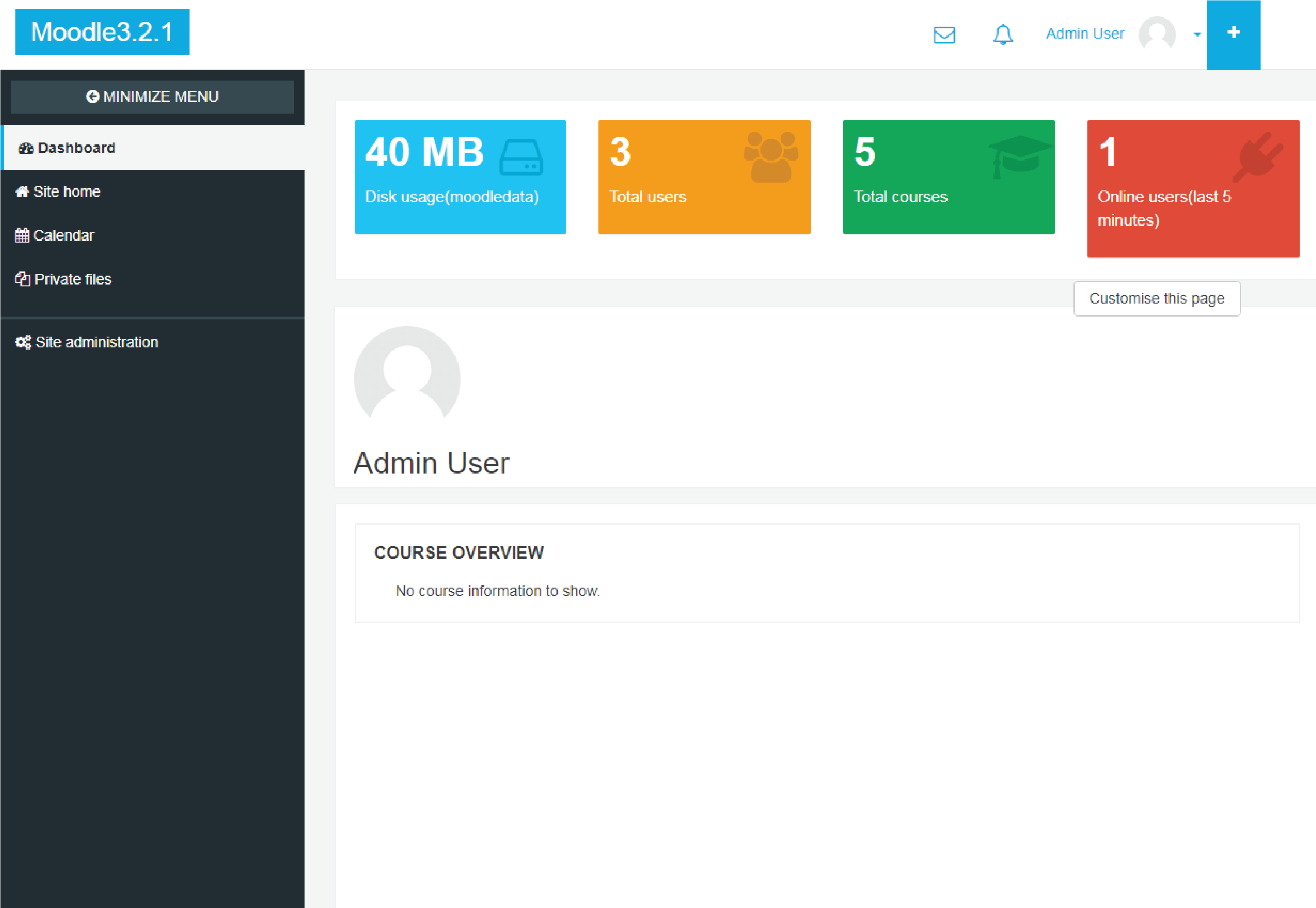 Moodle training management software.