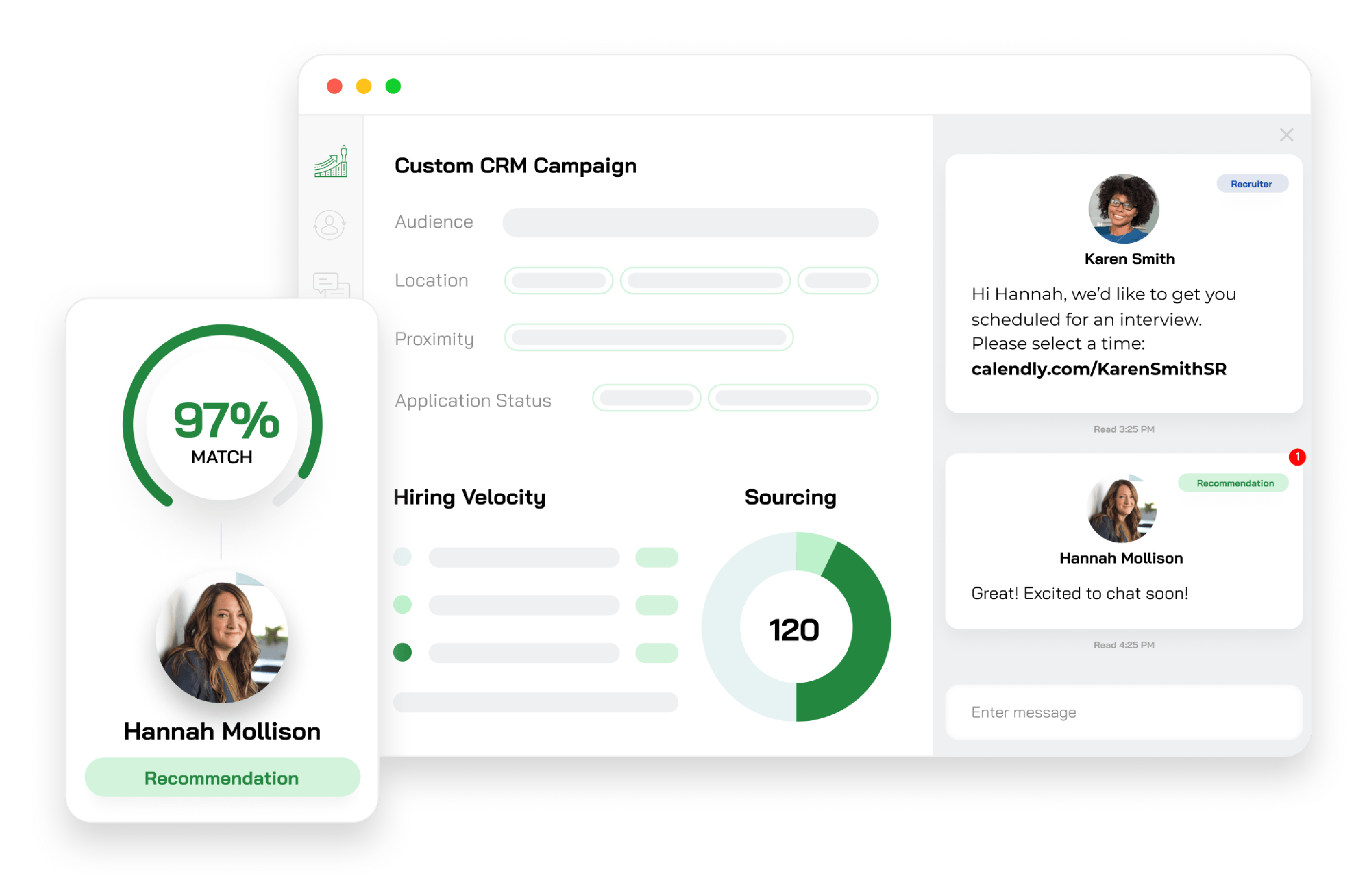 SmartRecruiters recruitment analytics software dashboard.