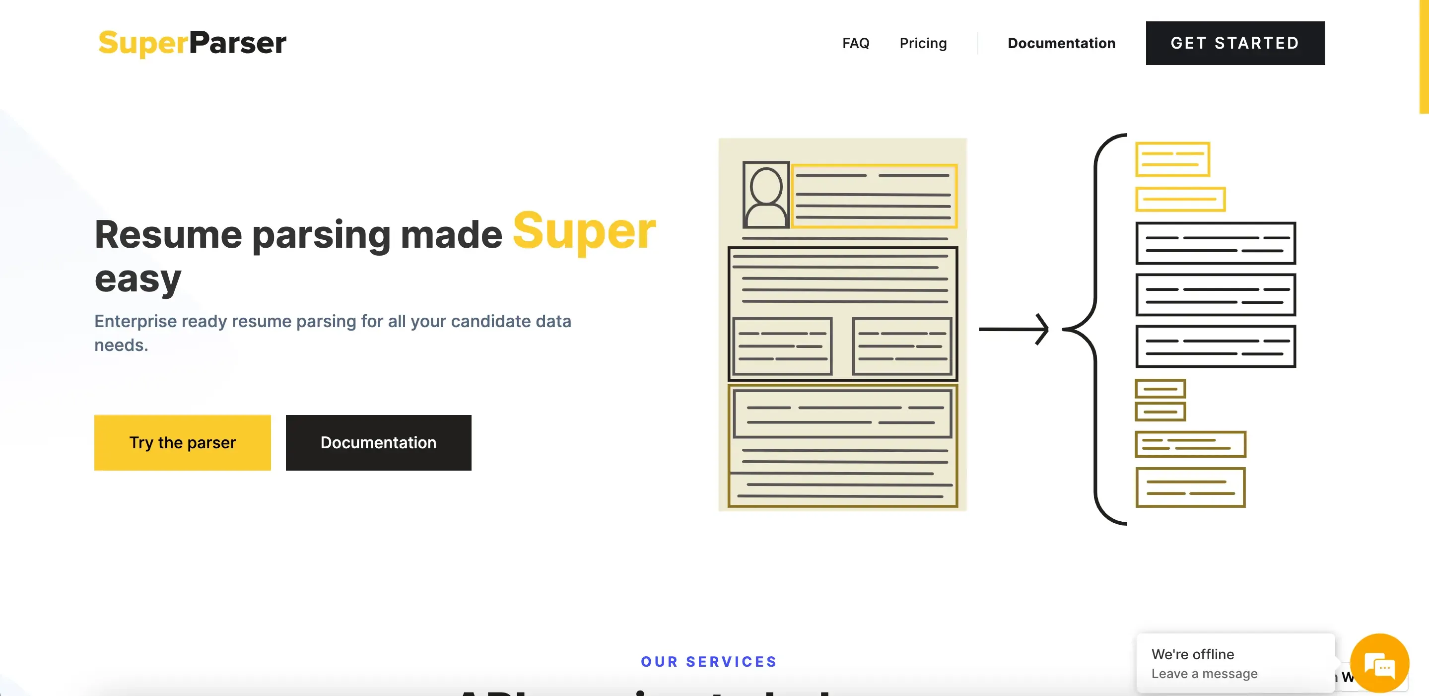 SuperParser-resume-parser-api